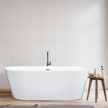 Contemporary D-shaped, back-to-wall design by Altair