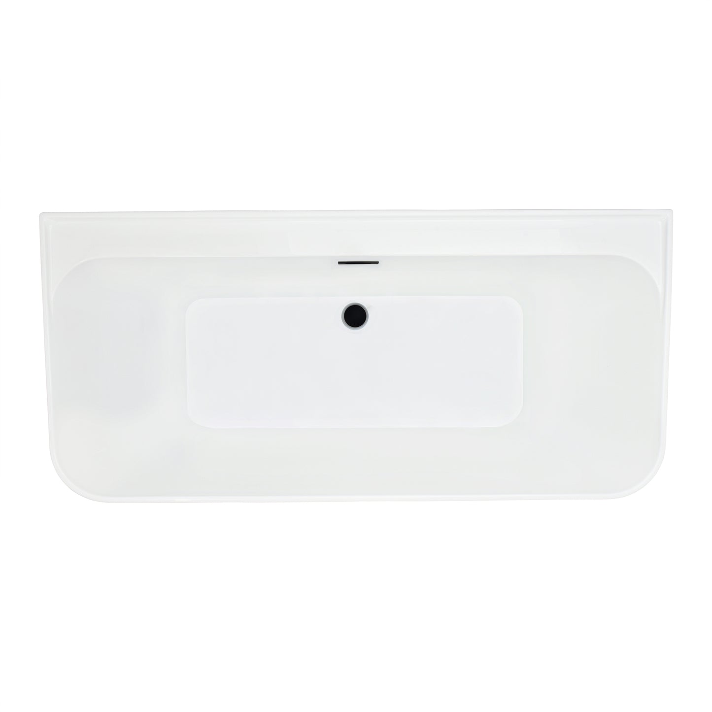 Contemporary Square-Shaped, Back-to-Wall Design by Altair