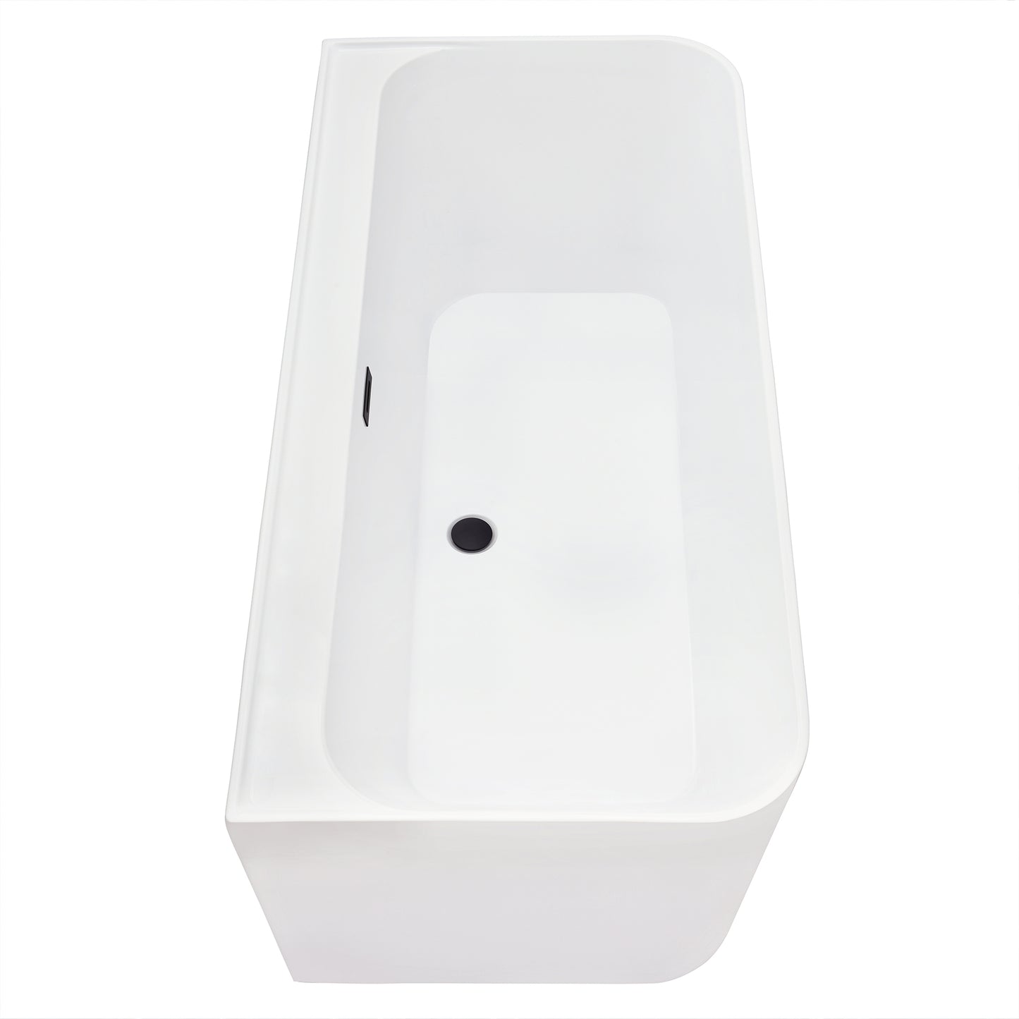 Contemporary Square-Shaped, Back-to-Wall Design by Altair