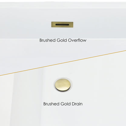 Contemporary Square-Shaped, Back-to-Wall Design by Altair