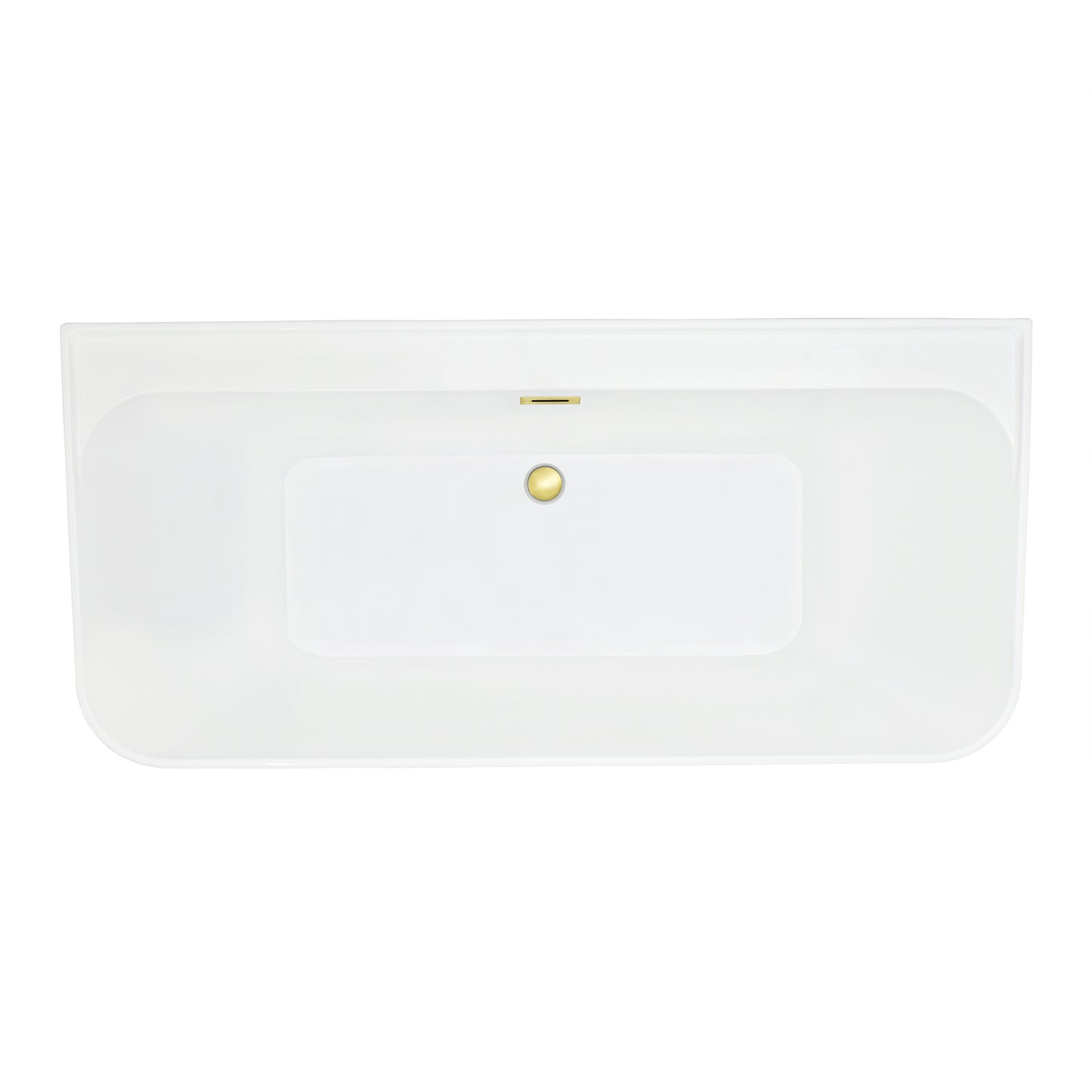 Contemporary Square-Shaped, Back-to-Wall Design by Altair