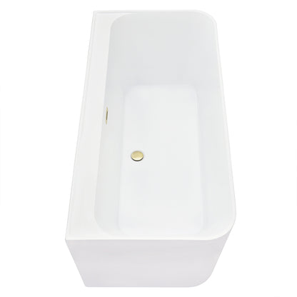 Contemporary Square-Shaped, Back-to-Wall Design by Altair