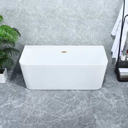 Contemporary Square-Shaped, Back-to-Wall Design by Altair