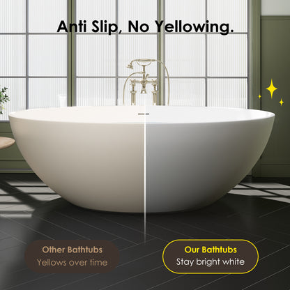Ergonomic Design Solid Surface Soaking Bathtub by Altair