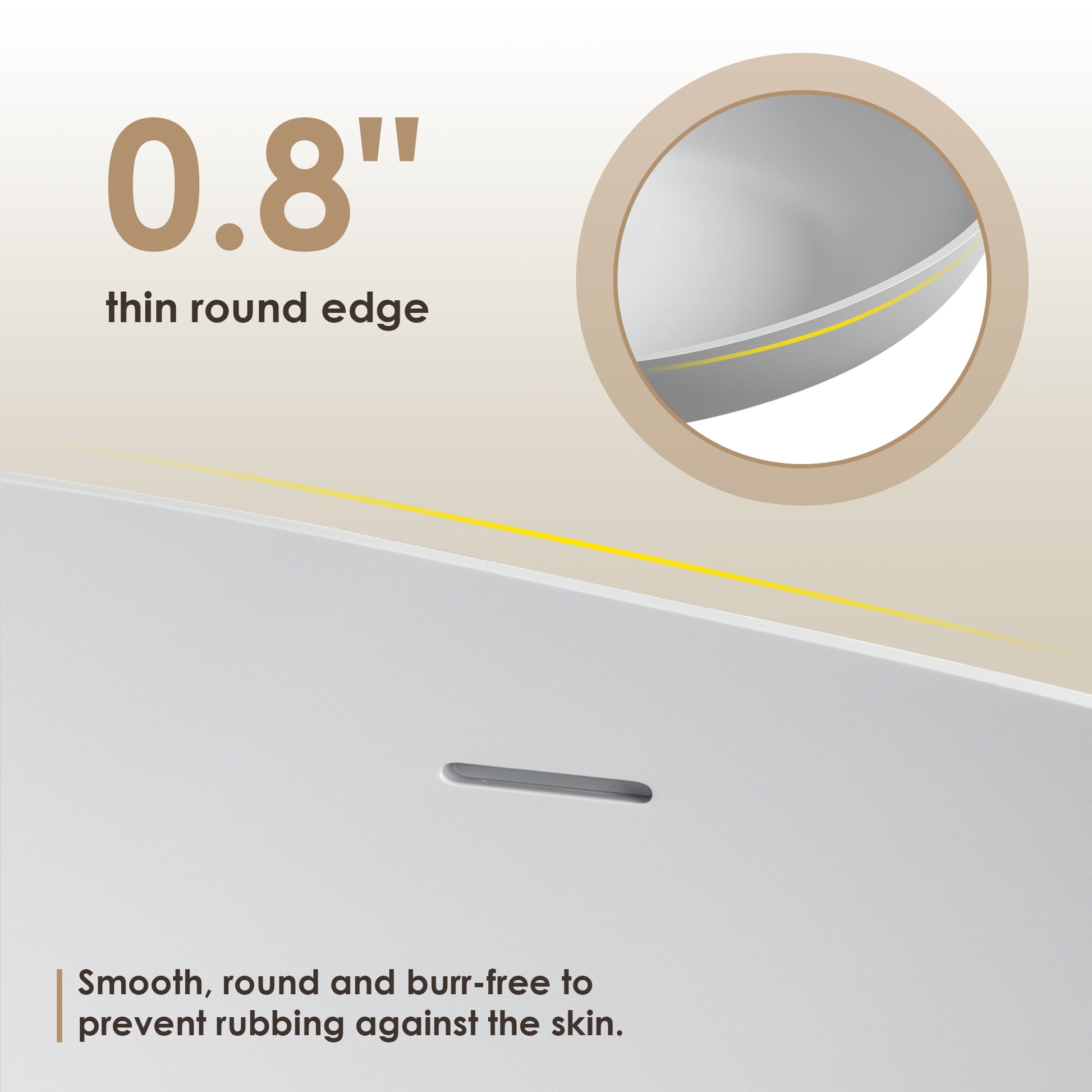 Solid Surface Relaxing Soaking Bathtub by Altair