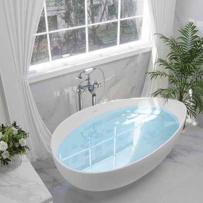 Solid Surface Relaxing Soaking Bathtub by Altair