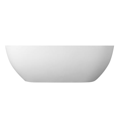 Solid Surface Relaxing Oval Soaking Bathtub by Altair