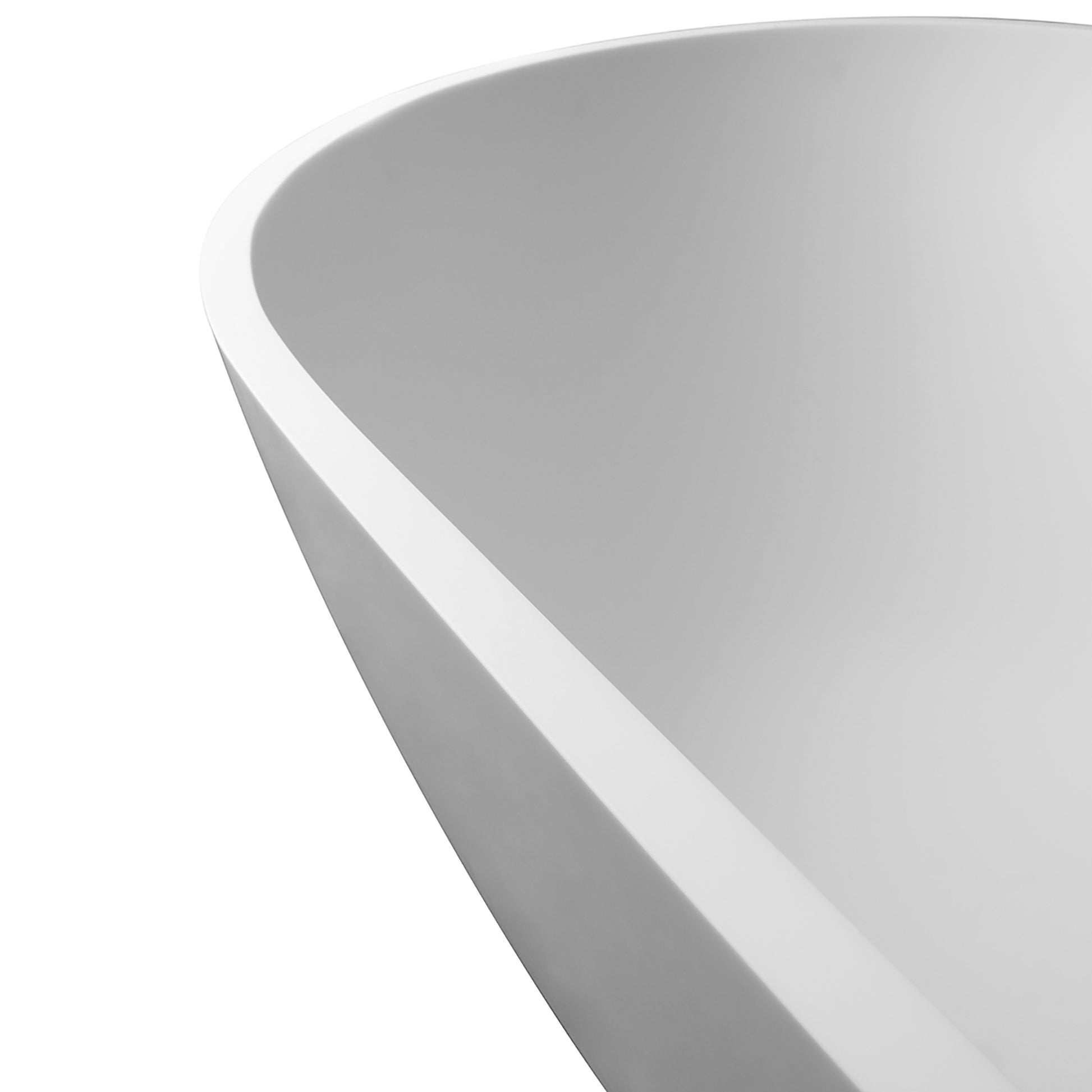 Solid Surface Relaxing Oval Soaking Bathtub by Altair