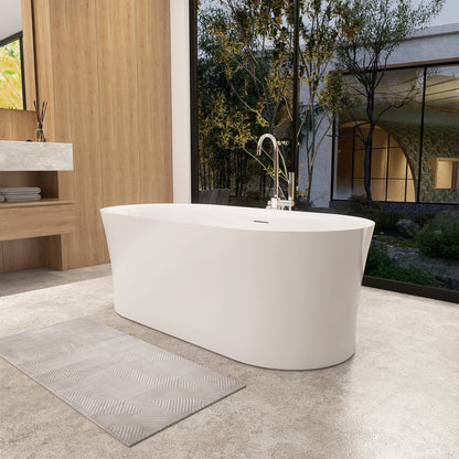 Flatbottom Freestanding Soaking Bathtub by Altair