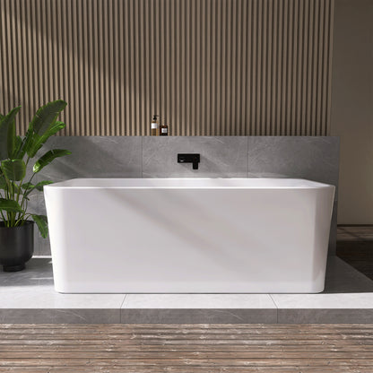 Lilac Flatbottom Freestanding Soaking Bathtub by Altair