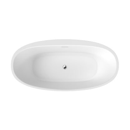 Flatbottom Freestanding Soaking Bathtub by Altair