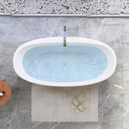 Flatbottom Freestanding Soaking Bathtub by Altair