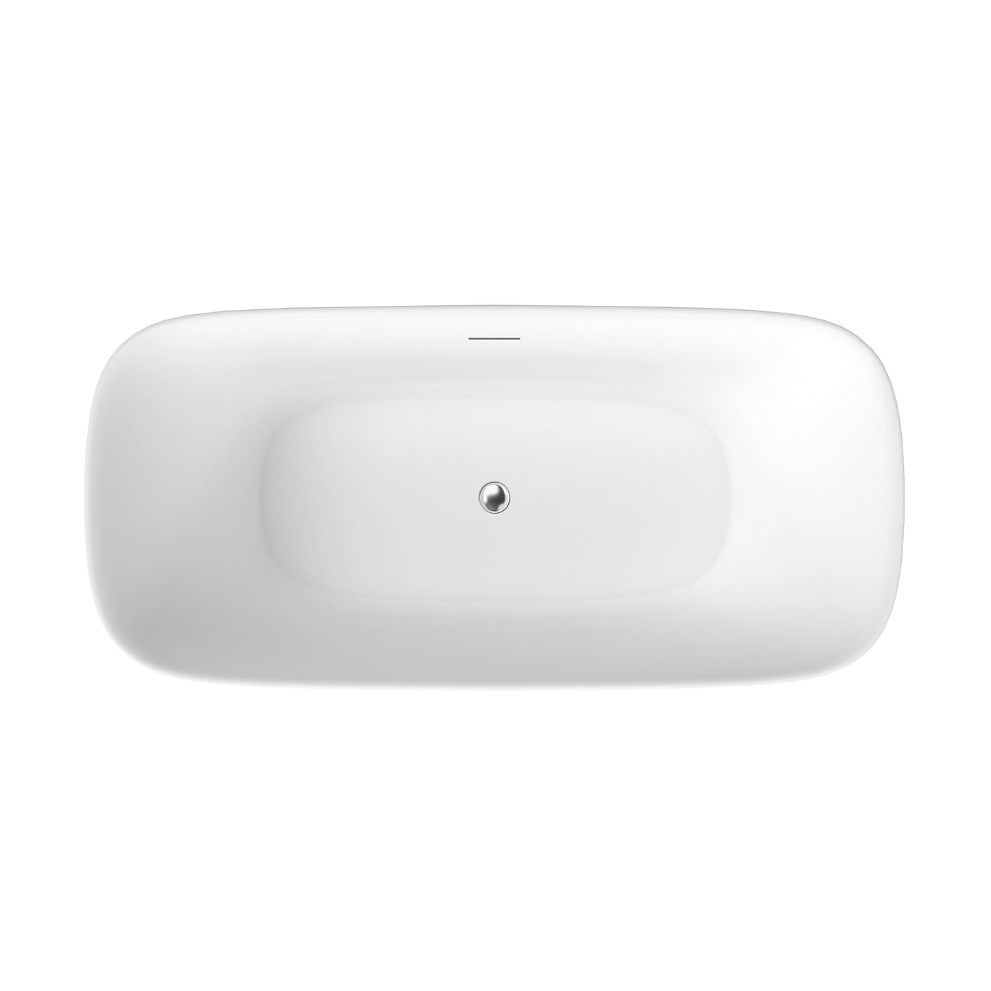 Sleek Minimalist Aesthetic Soaking Bath Tub by Altair