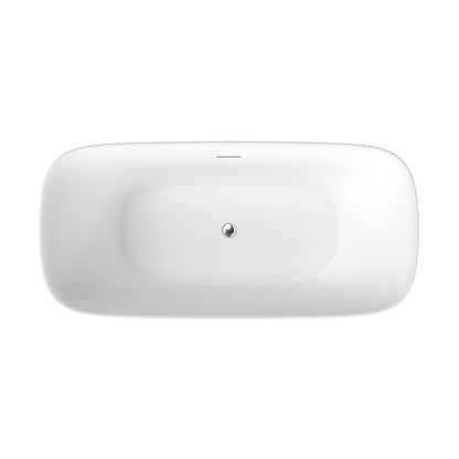 Sleek Minimalist Aesthetic Soaking Bath Tub by Altair