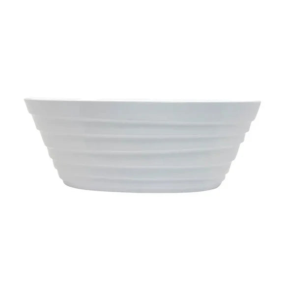 Nimbus 5.6 ft. Acrylic Center Drain Freestanding Bathtub in Glossy White