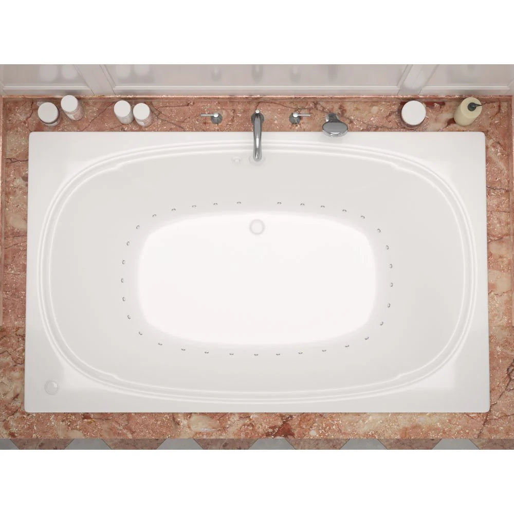 Atlantis Whirlpools Charleston 48 x 78 Rectangular Air Jetted Bathtub