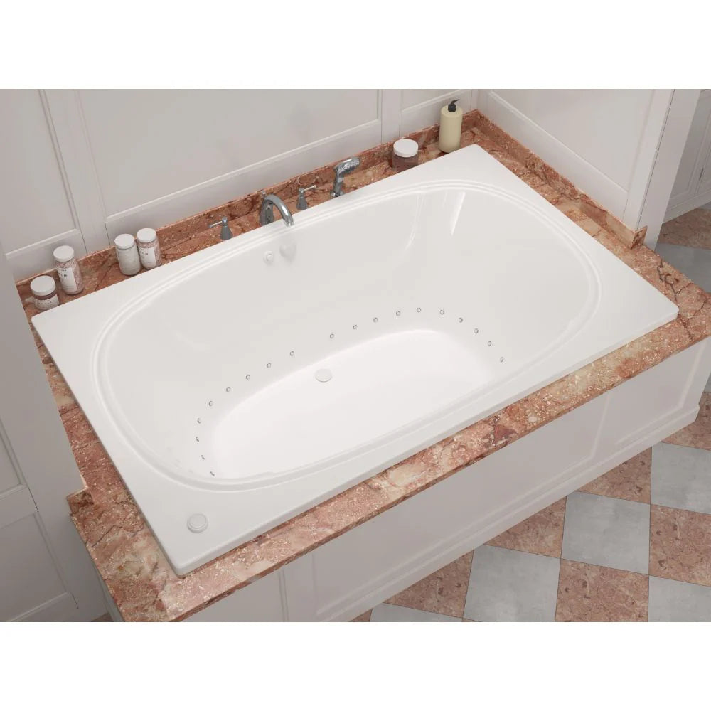 Atlantis Whirlpools Charleston 48 x 78 Rectangular Air Jetted Bathtub