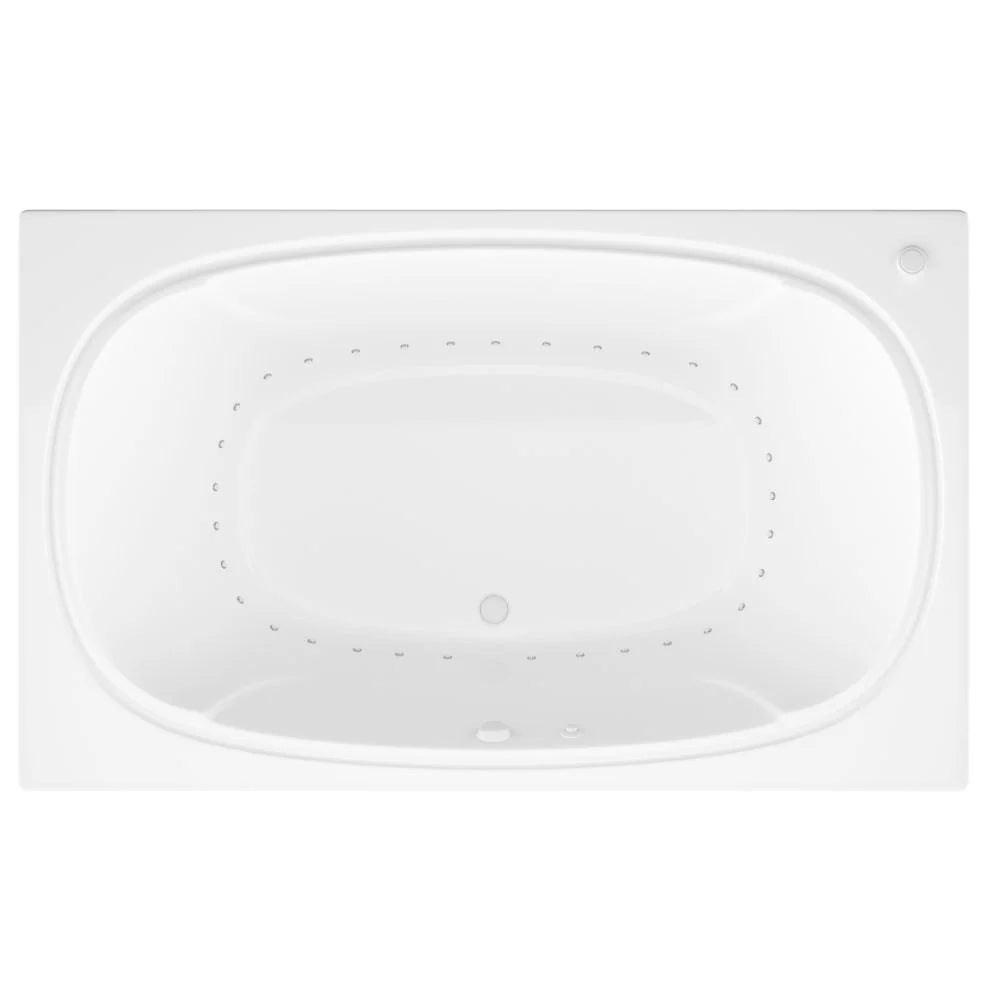 Atlantis Whirlpools Charleston 48 x 78 Rectangular Air Jetted Bathtub