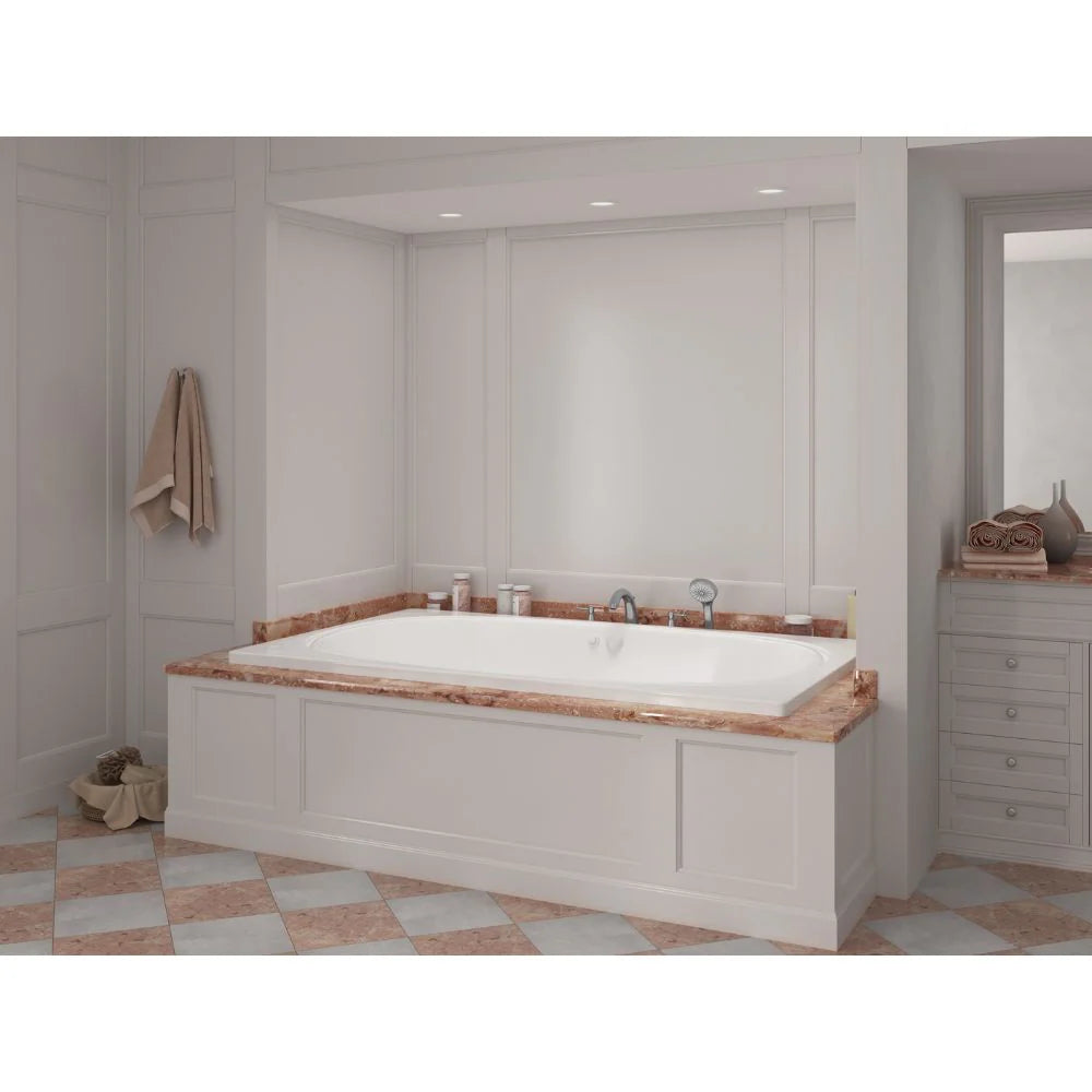 Atlantis Whirlpools Charleston 48 x 78 Rectangular Air Jetted Bathtub