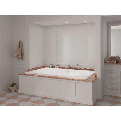 Atlantis Whirlpools Charleston 48 x 78 Rectangular Air Jetted Bathtub
