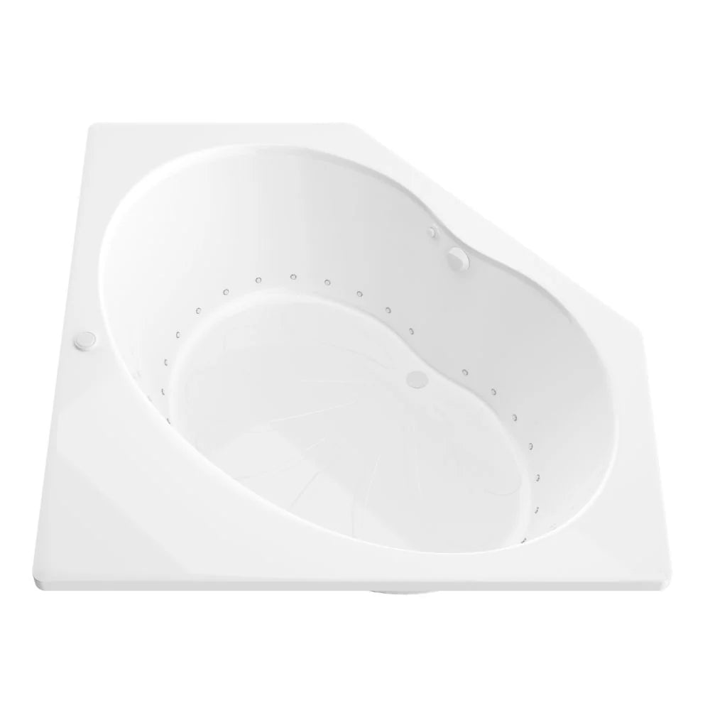 Atlantis Whirlpools Eclipse 60 x 60 Corner Air Jetted Bathtub
