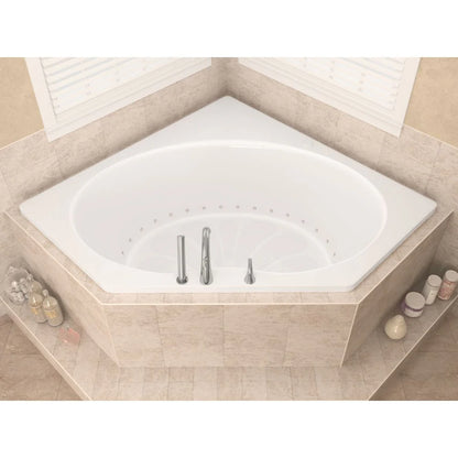 Atlantis Whirlpools Eclipse 60 x 60 Corner Air & Whirlpool Jetted Bathtub
