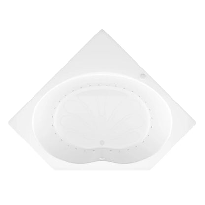 Atlantis Whirlpools Eclipse 60 x 60 Corner Air Jetted Bathtub