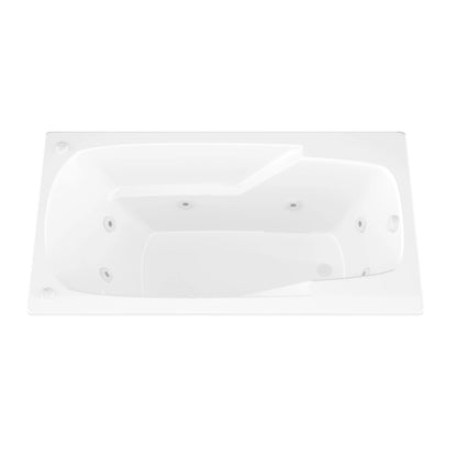 Atlantis Whirlpools Eros 36 x 60 Rectangular Air Jetted Bathtub