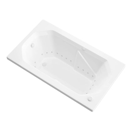 Mirage 36 x 60 Rectangular Air Jetted Bathtub with Reversible Drain