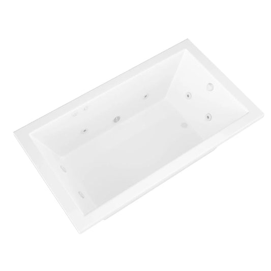 Atlantis Whirlpools Venetian 42 x 72 Rectangular Whirlpool Jetted Bathtub