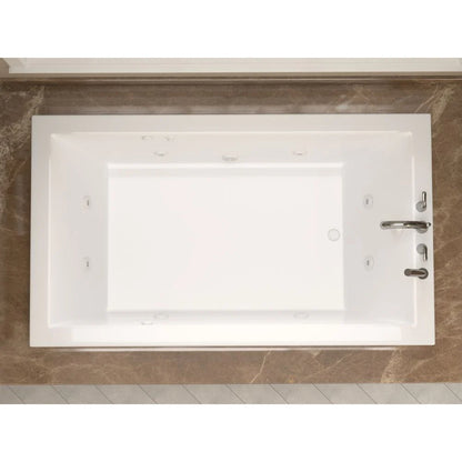 Atlantis Whirlpools Venetian 42 x 72 Rectangular Whirlpool Jetted Bathtub
