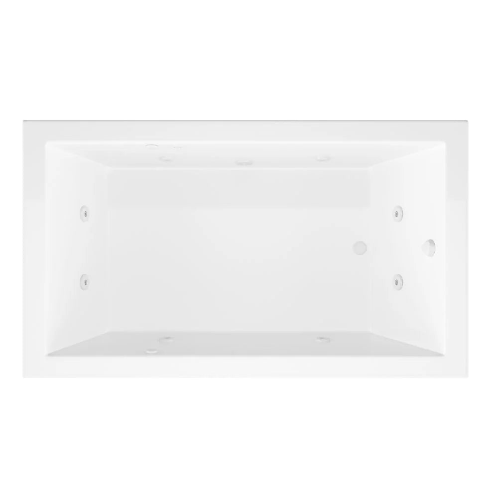 Atlantis Whirlpools Venetian 42 x 72 Rectangular Whirlpool Jetted Bathtub