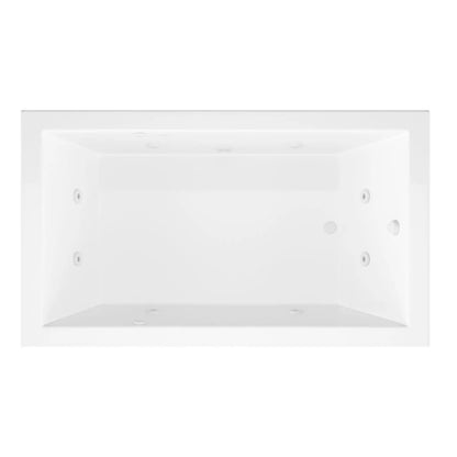 Atlantis Whirlpools Venetian 42 x 72 Rectangular Whirlpool Jetted Bathtub