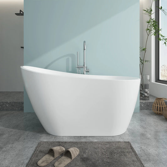 Flatbottom Freestanding Soaking Bathtub