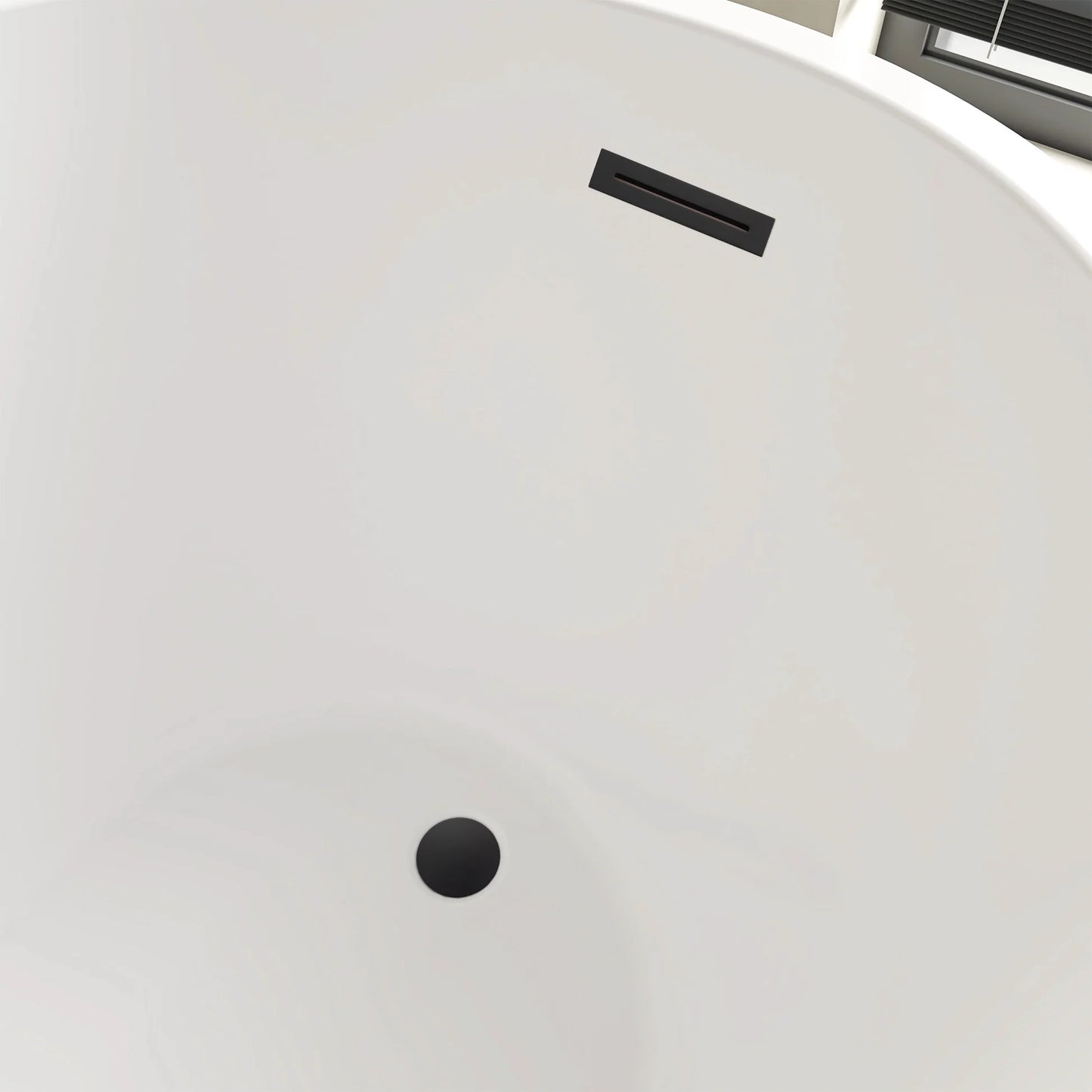 Flatbottom Freestanding Soaking Bathtub by Vanity Art