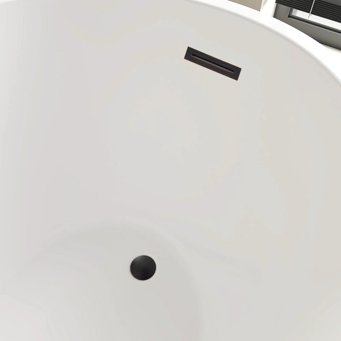 Flatbottom Freestanding Soaking Bathtub by Vanity Art
