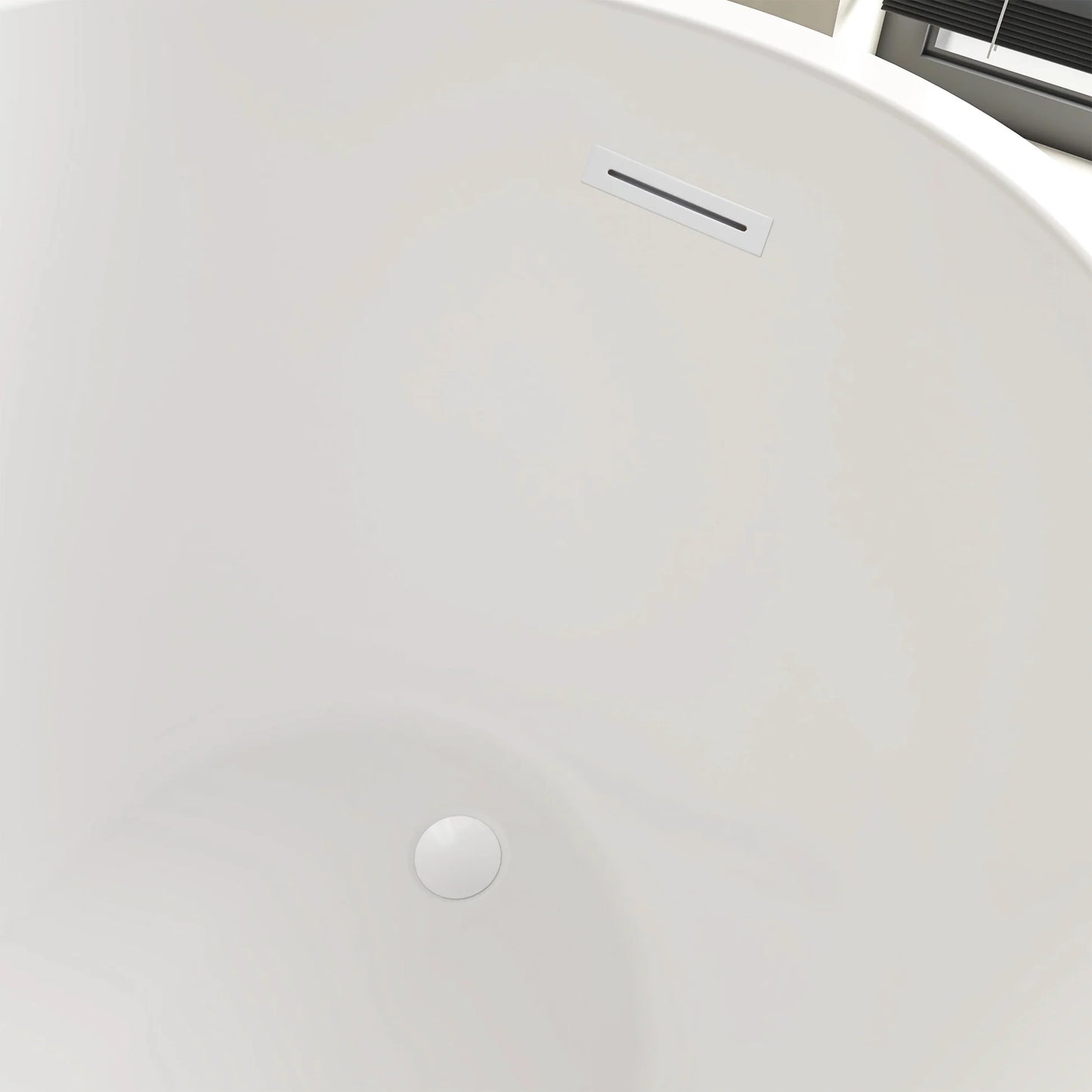 Flatbottom Freestanding Soaking Bathtub by Vanity Art