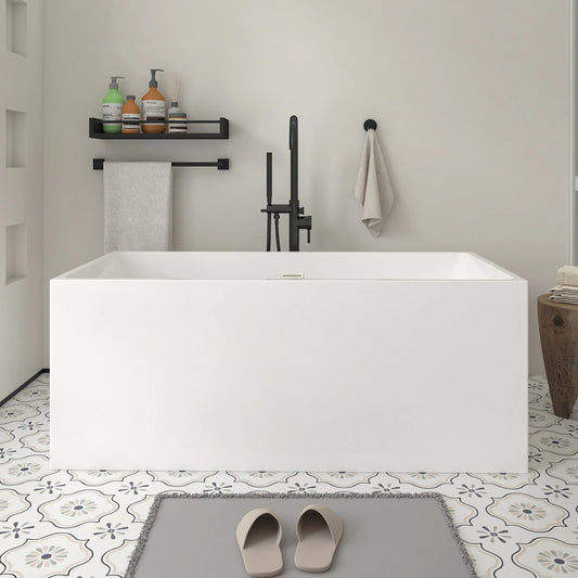 Flatbottom Freestanding Soaking Bathtub