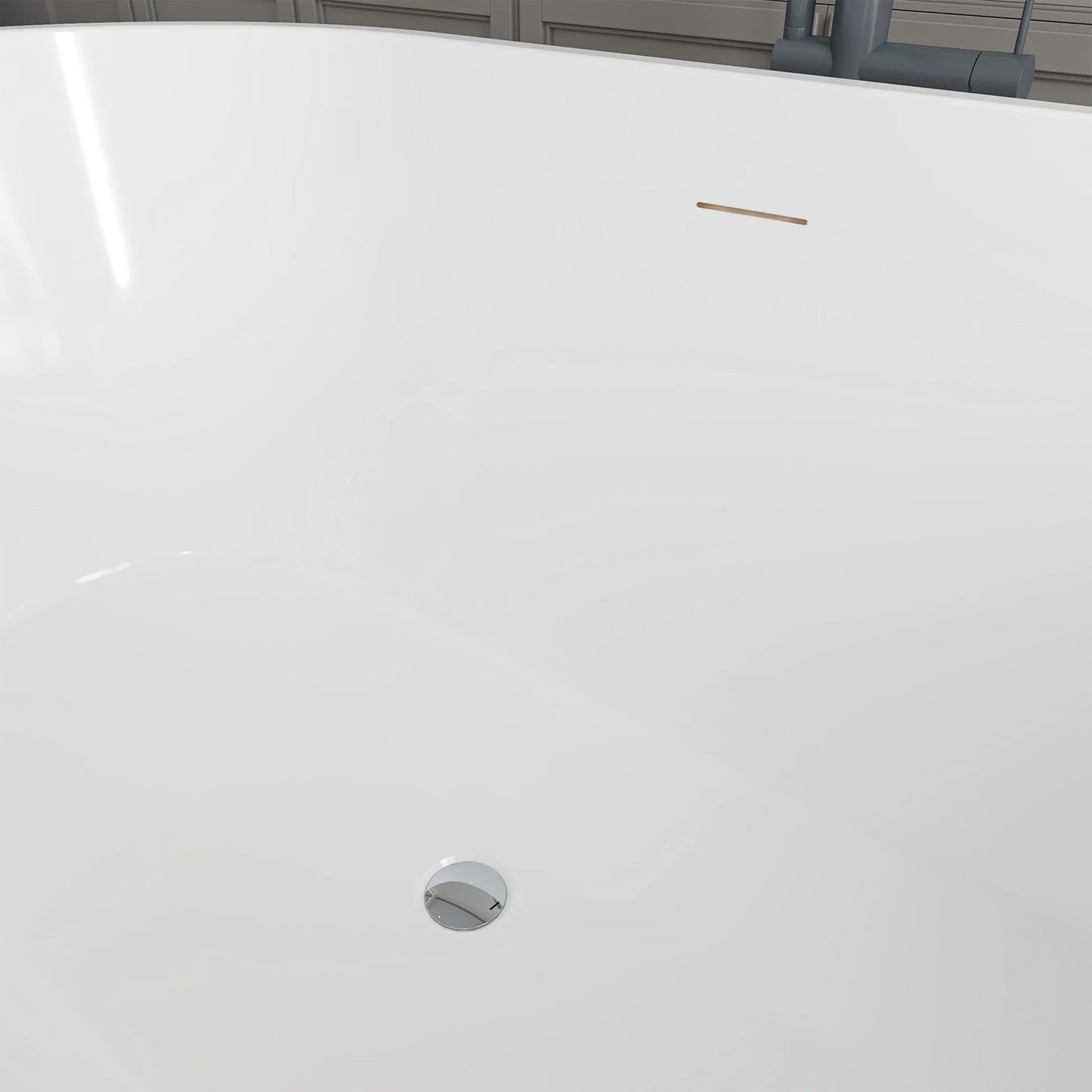 Flatbottom Freestanding Soaking Bathtub