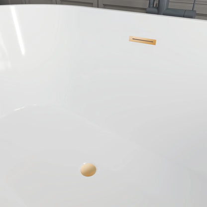 Flatbottom Freestanding Soaking Bathtub