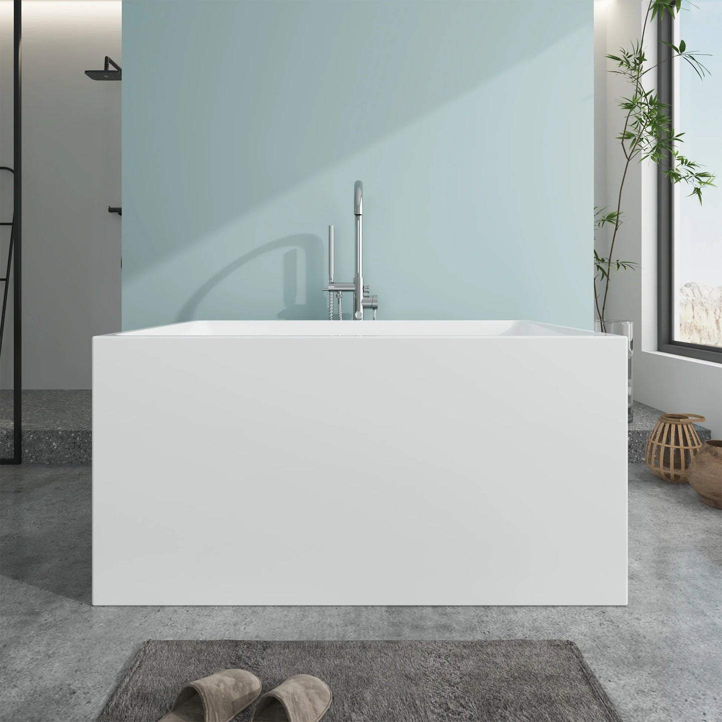 Flatbottom Freestanding Soaking Bathtub