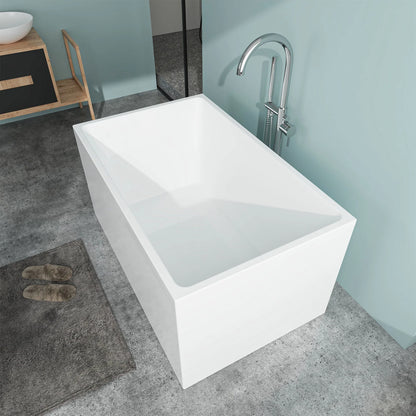 Flatbottom Freestanding Soaking Bathtub