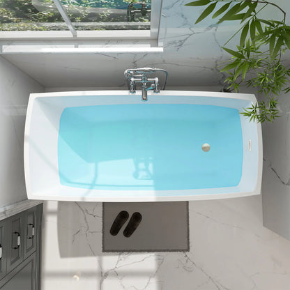Flatbottom Freestanding Soaking Bathtub