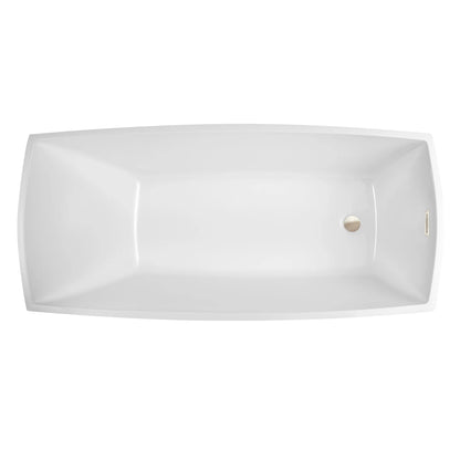 Flatbottom Freestanding Soaking Bathtub