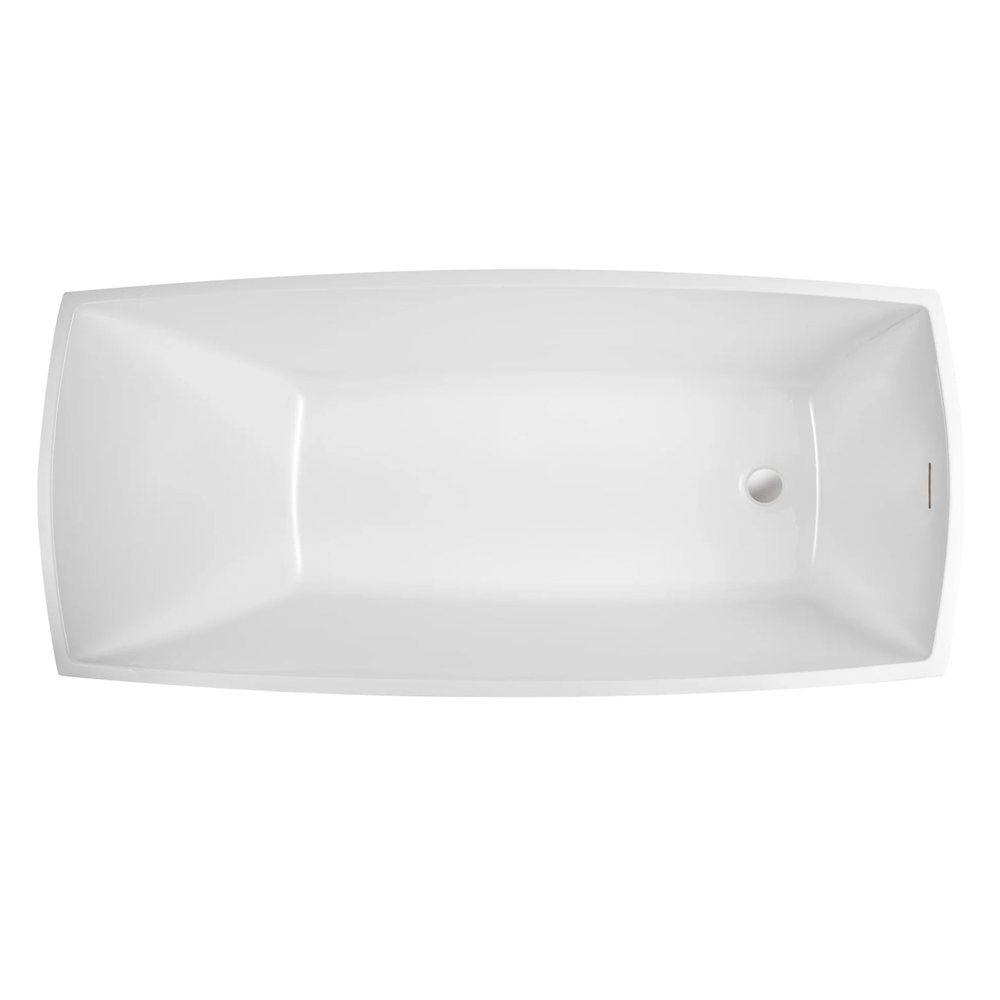 Flatbottom Freestanding Soaking Bathtub