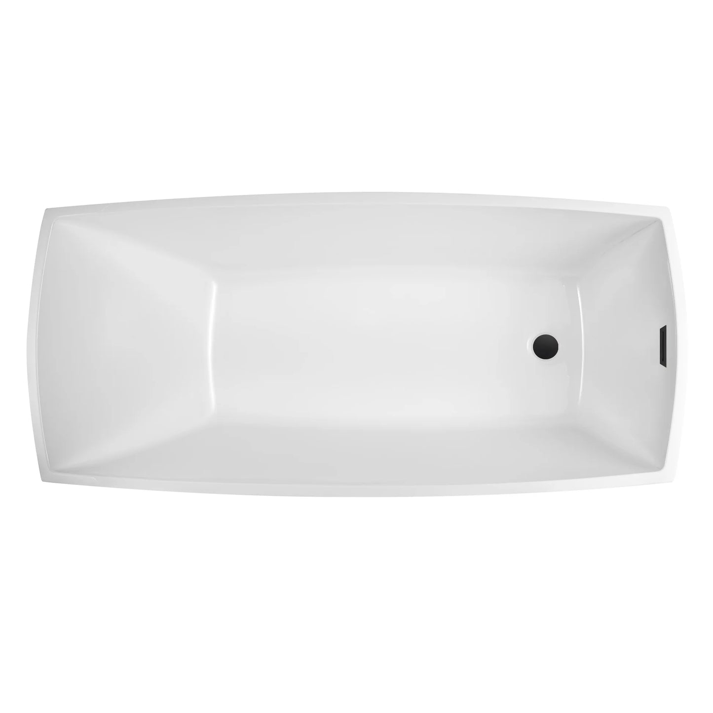 Flatbottom Freestanding Soaking Bathtub