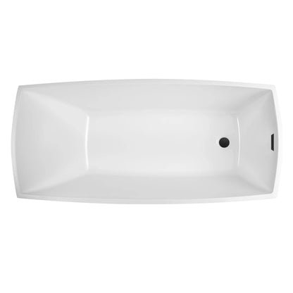 Flatbottom Freestanding Soaking Bathtub