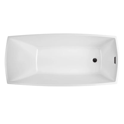 Flatbottom Freestanding Soaking Bathtub