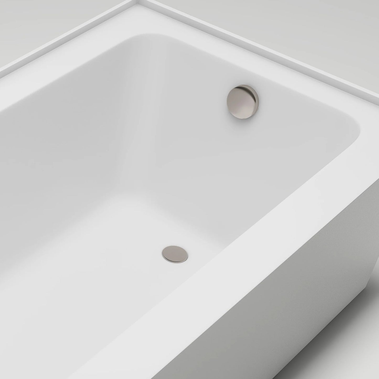 Acrylic Soaking Bathtub with Overflow and Drain RIGHT by Vanity Art