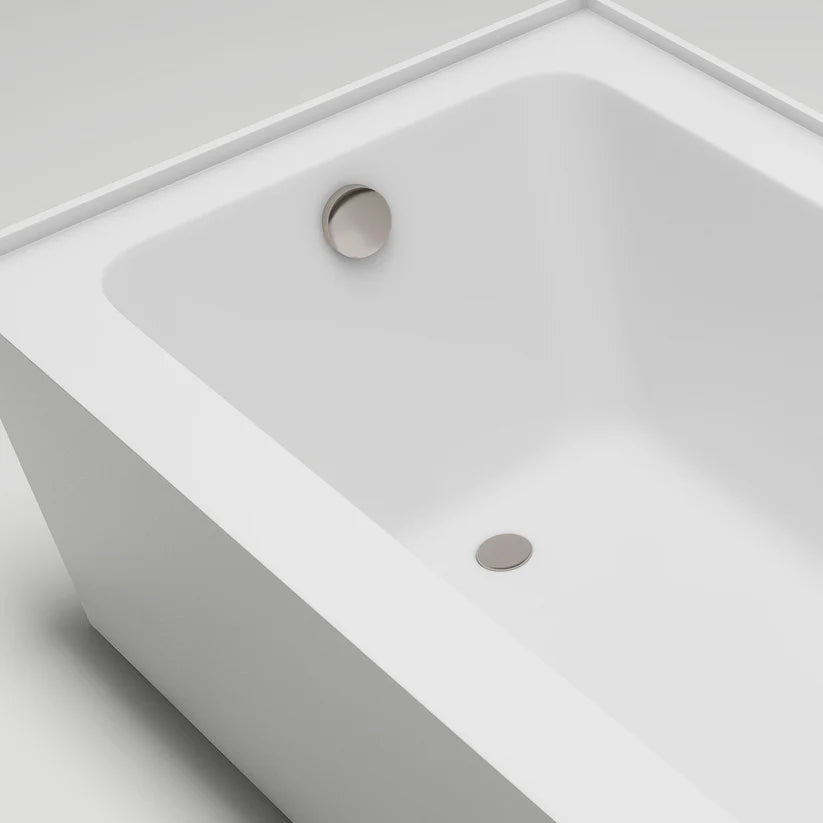 Acrylic Soaking Bathtub with Overflow and Drain LEFT by Vanity Art